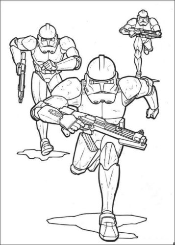 Storm Troopers coloring page