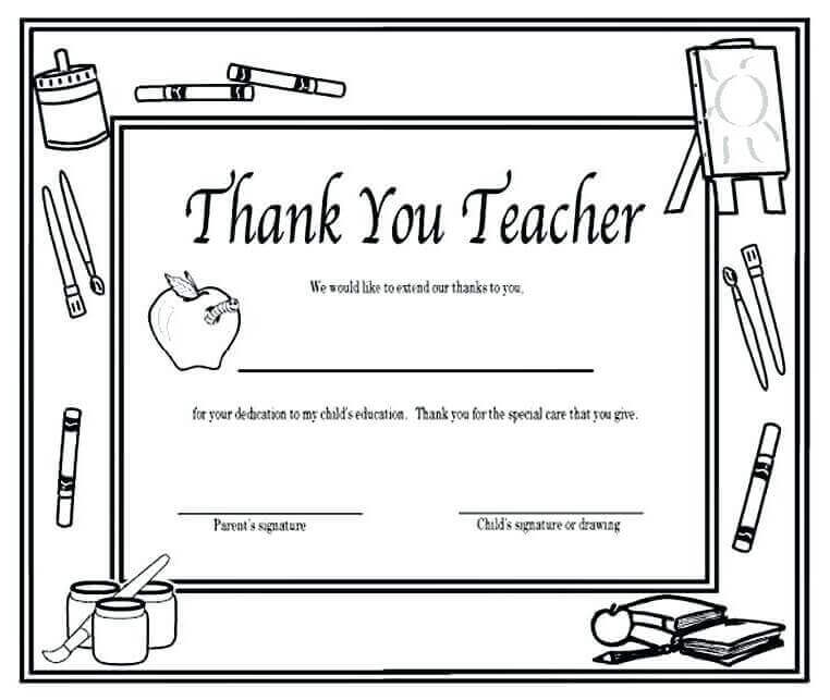 20 Free Teachers' Day Coloring Pages Printable