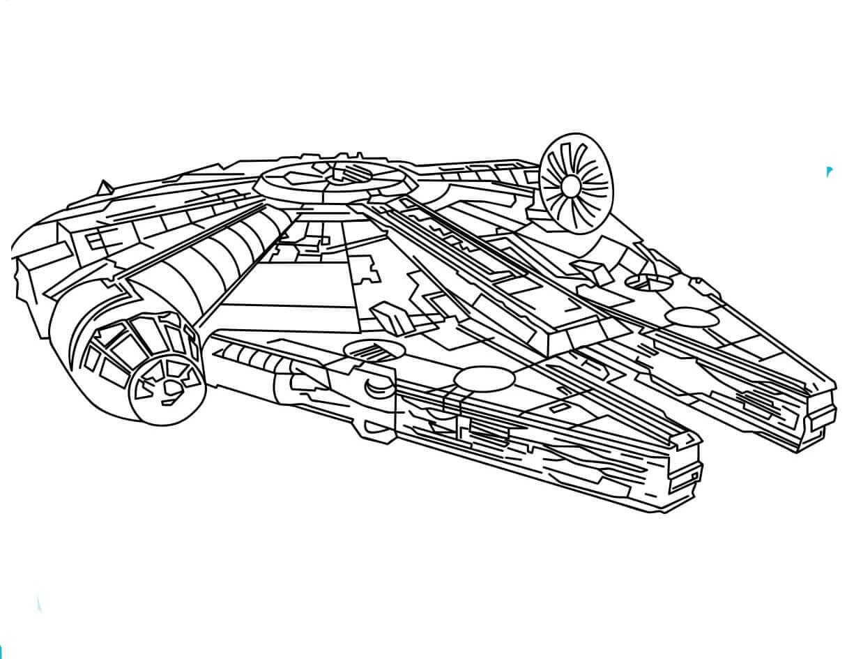 30 Free Star Wars Coloring Pages Printable