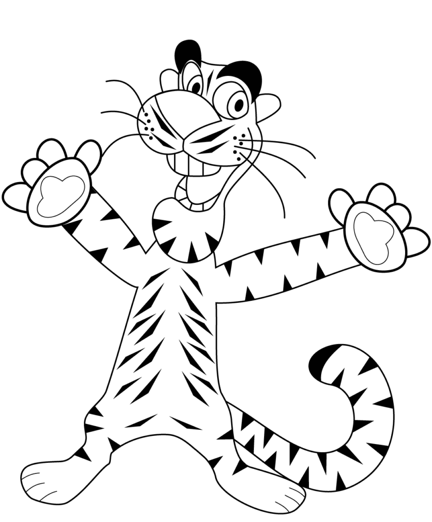 32 Free Tiger Coloring Pages Printable