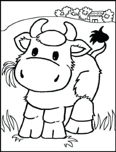 Coloring Pages of Farm Animals