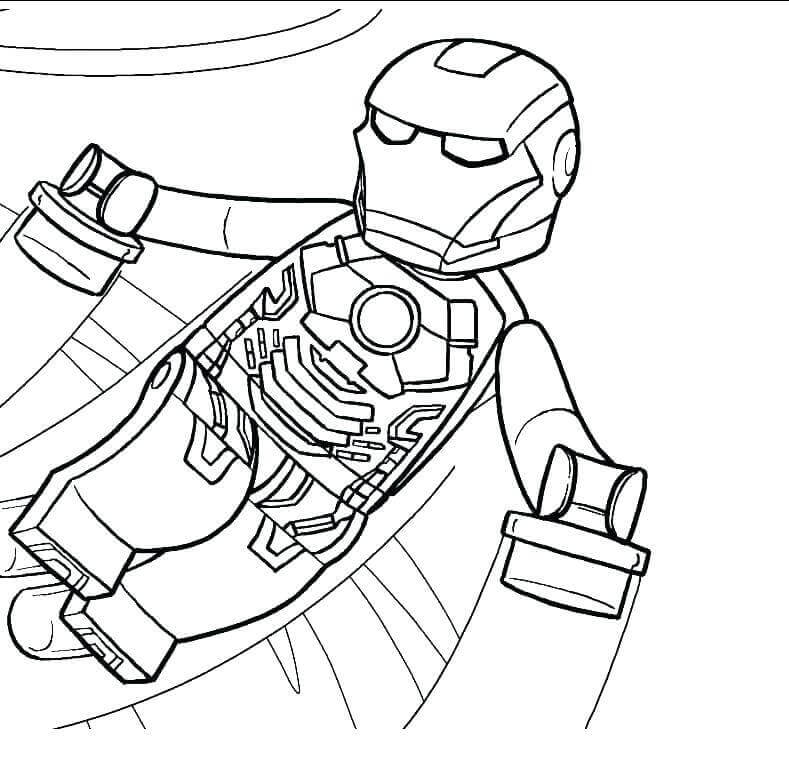 Coloring Pages of Iron Man