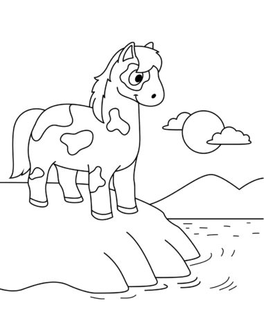 Free Horse Coloring Pages Printable