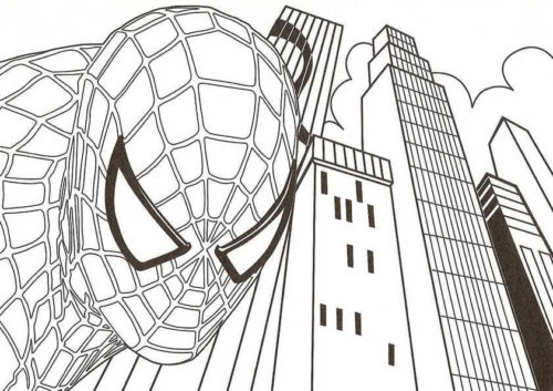 Free Printable Spider Man Coloring Pages