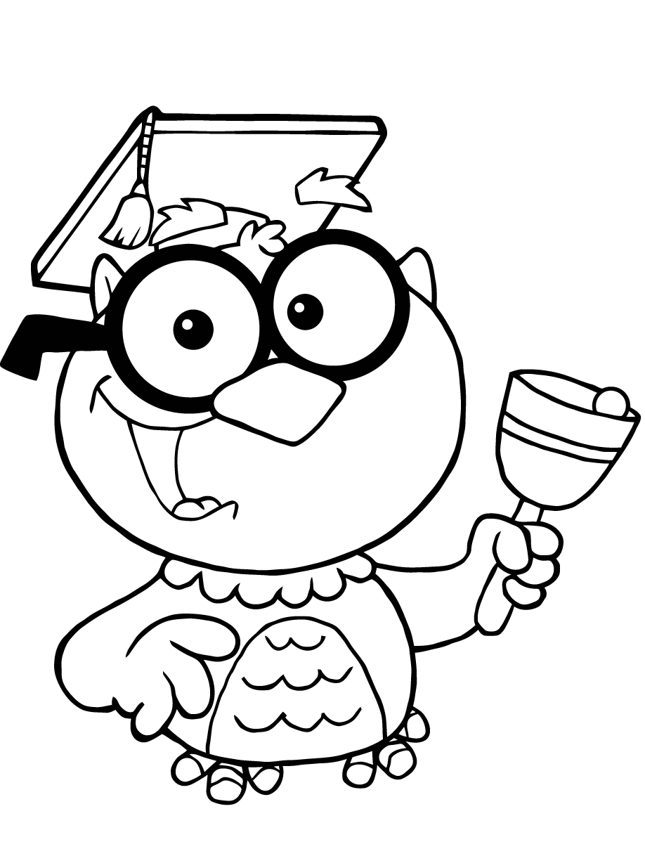 20 Free Graduation Coloring Pages Printable - ScribbleFun