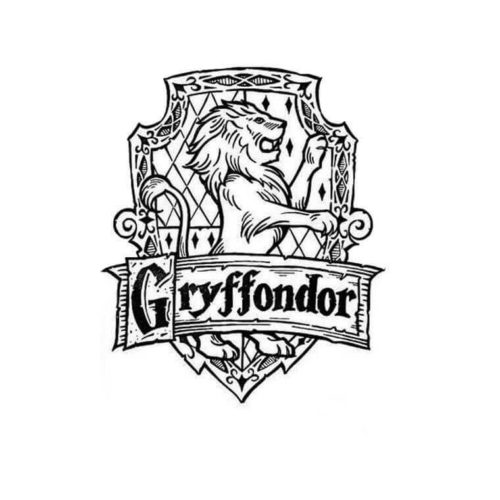 Gryffondor Harry Potter coloring page