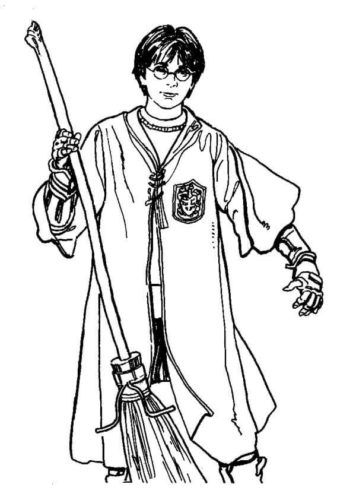 Harry Potter coloring pages