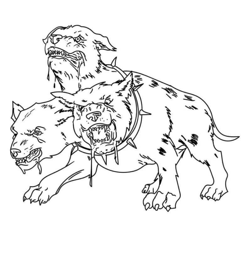 Harry Potter Fluffy Coloring Pages Coloring Pages