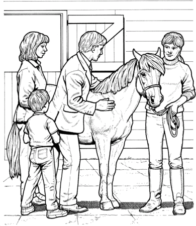 Horse Coloring Images Printable
