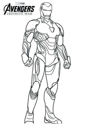 Smalltalkwitht 43 Coloring Pages Ironman Background