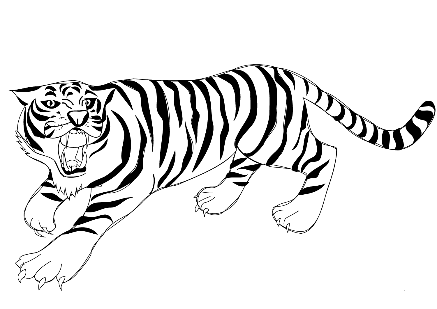 Printable Tiger Pictures