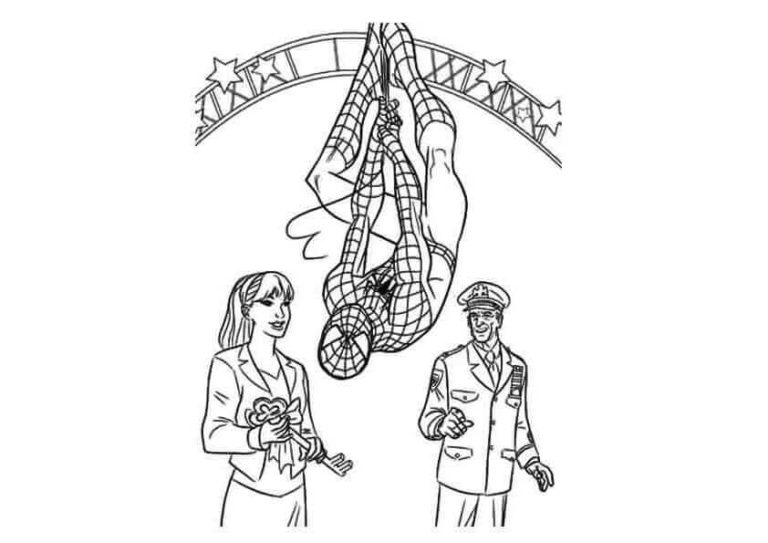 30 Free Spider Man Coloring Pages Printable