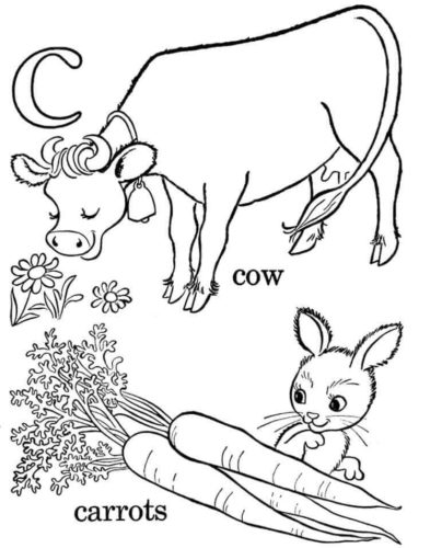 30 Free Cow Coloring Pages Printable