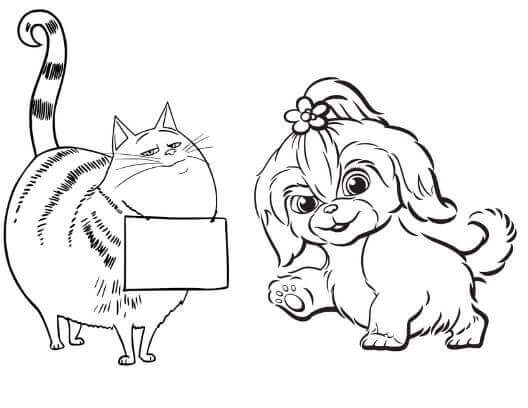Free The Secret Life Of Pets 2 Coloring Pages Printable