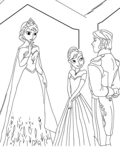 Elsa Disapproves Annas Marriage