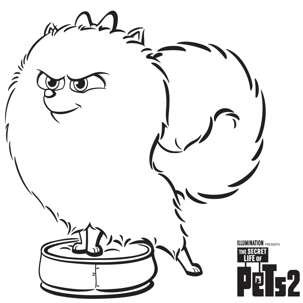 Free The Secret Life Of Pets 2 Coloring Pages Printable
