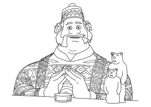 Oaken Coloring Page