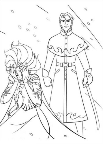 Powerless Elsa with the Duke of Weseltons