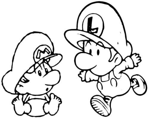 Baby Mario And Baby Luigi