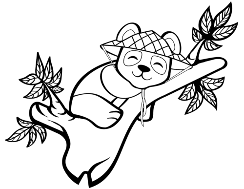 Coloring Pages Of Panda