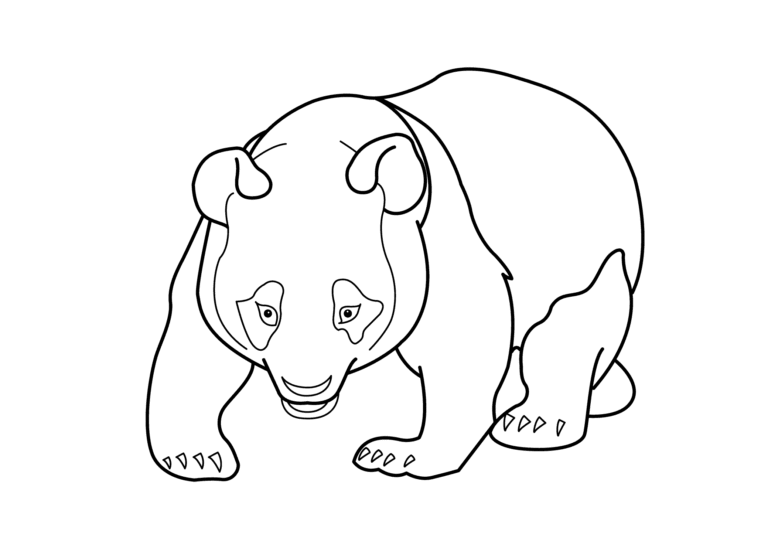 30 Free Panda Coloring Pages Printable