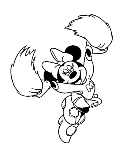 Minnie Mouse Coloring Pages To Print