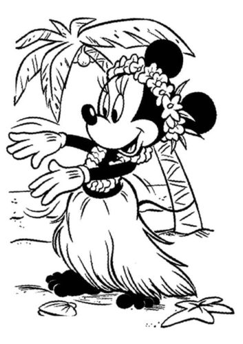 Minnie The Hula Dancer