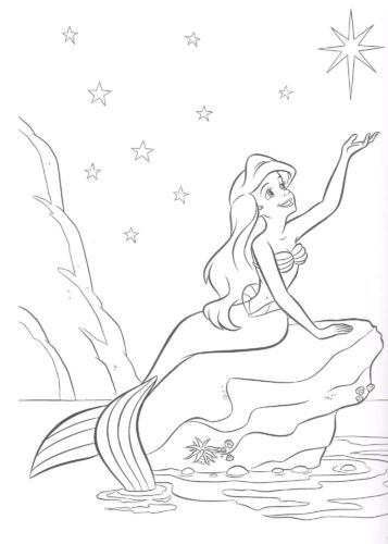 The Little Mermaid Movie Coloring Pages