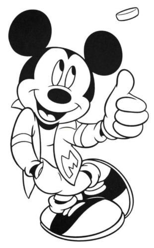 Free Mickey Mouse Coloring Pages