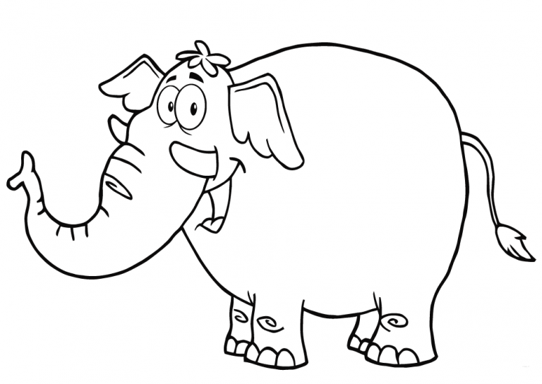 32 Free Elephant Coloring Pages Printable