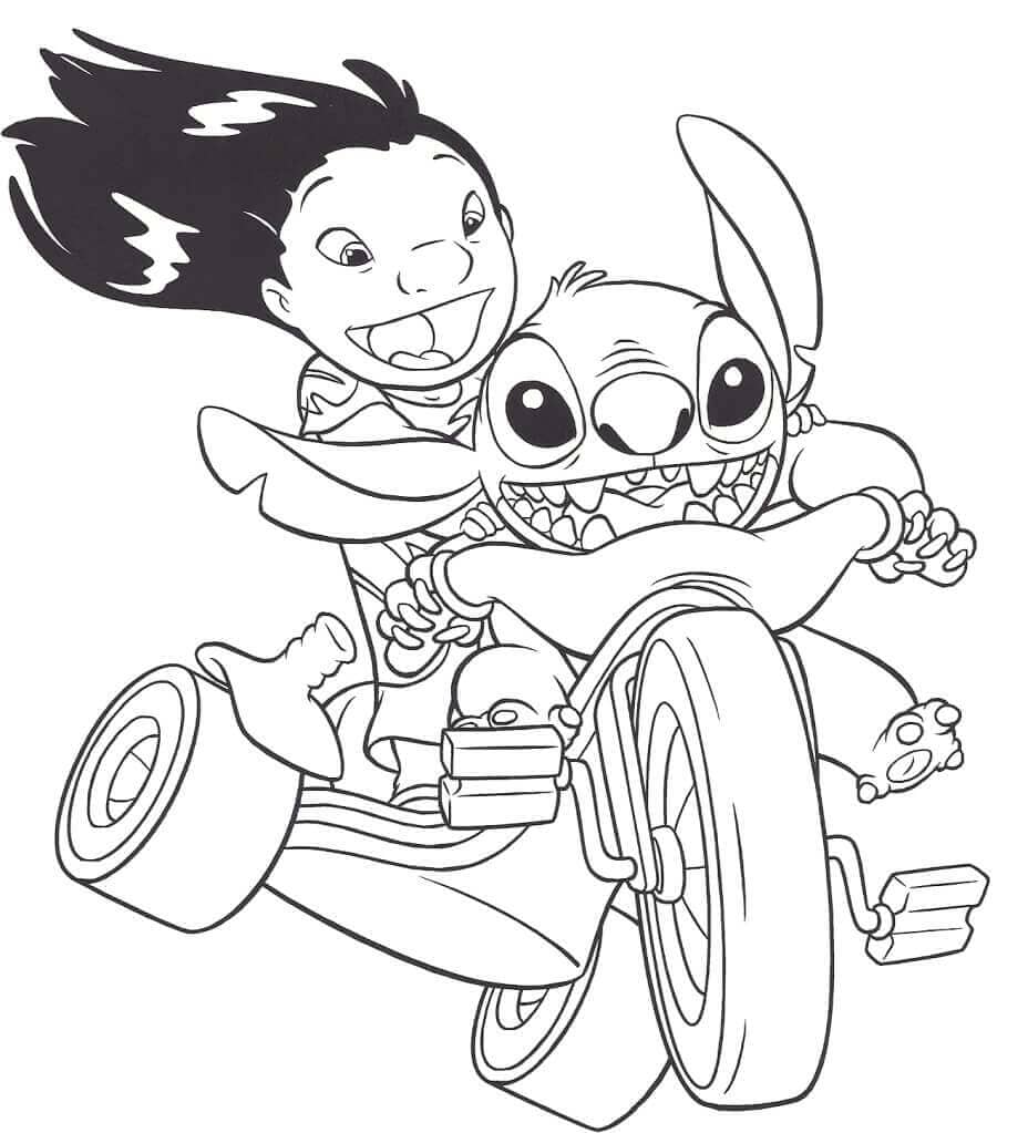 Lilo And Stitch Going On A Ride