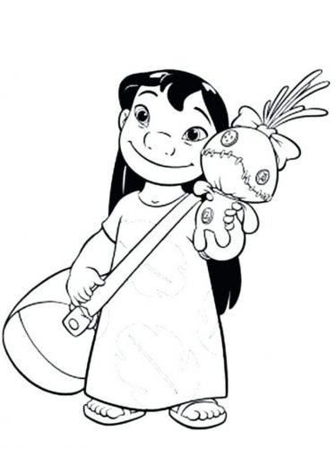 Lilo With Her Doll