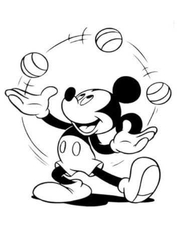 Mickey Coloring Pages Printable