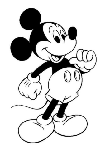 Mickey Mouse Coloring Pages Online