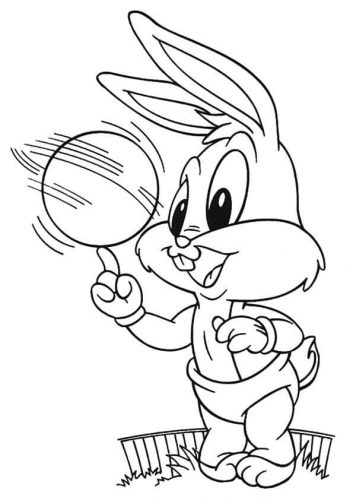 30 Free Bunny Coloring Pages Printable
