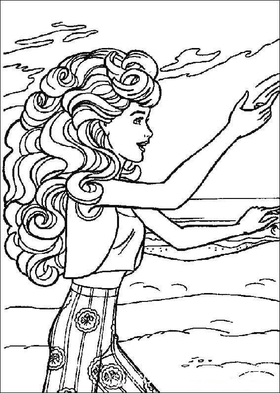 40 Free Barbie Coloring Pages Printable