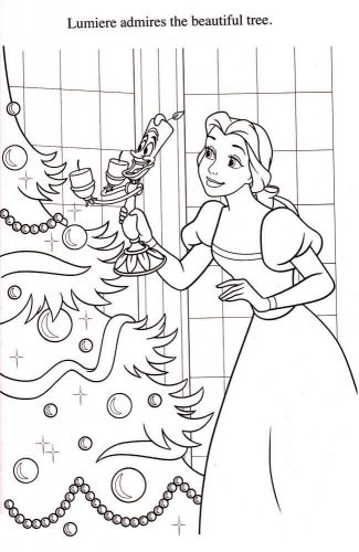 30 Free Belle Coloring Pages Printable