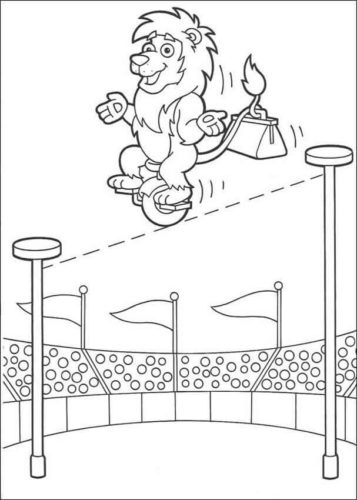 Circus Coloring Pages To Print