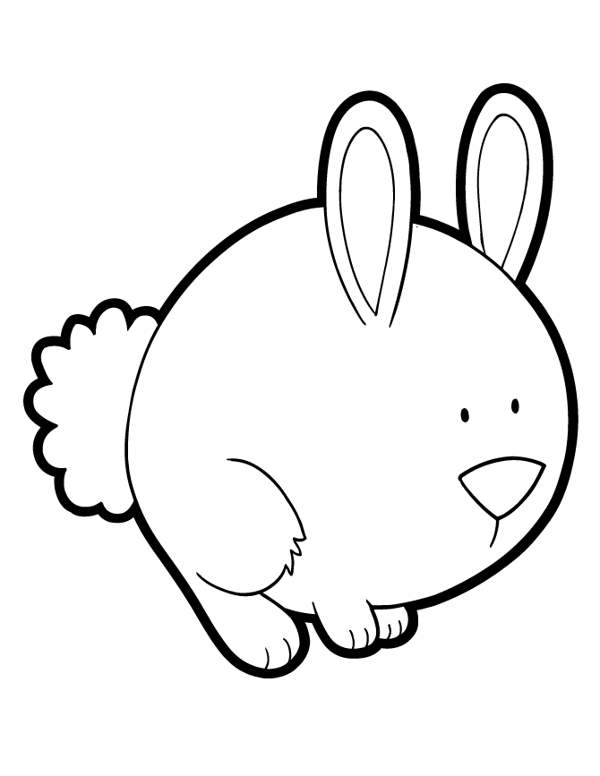 Coloring Pages Of Bunny