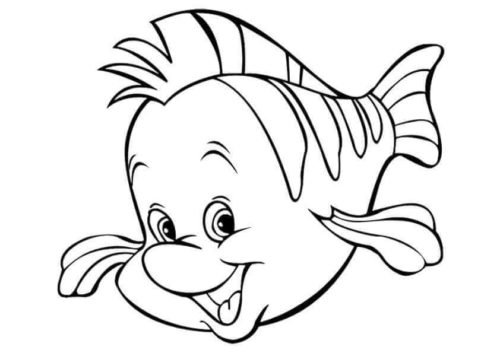 Flounder From Little Mermaid