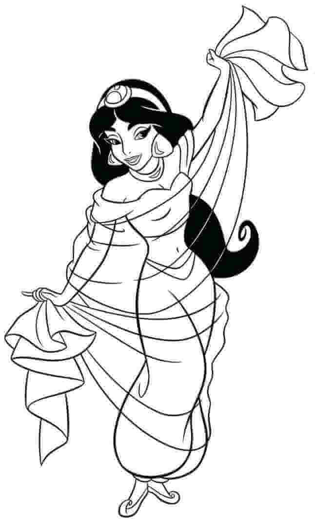 Jasmine Coloring Pages Online