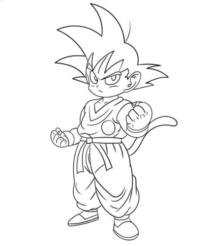 Baby Goku From Dragon Ball Z