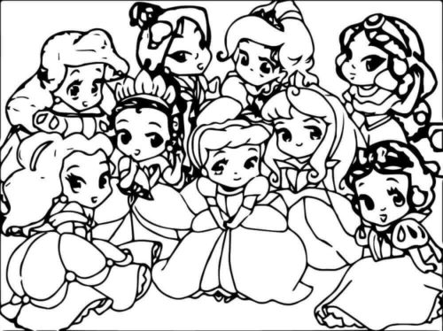 Cute Baby Disney Princess