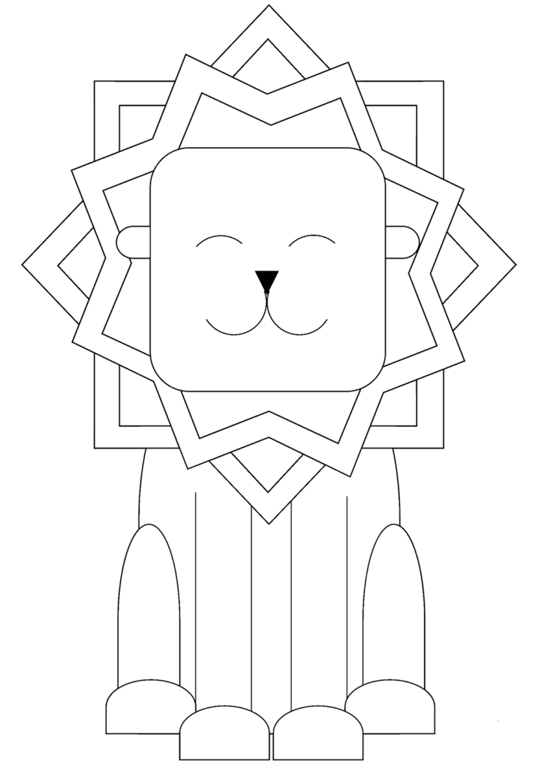 35 Free Lion Coloring Pages Printable
