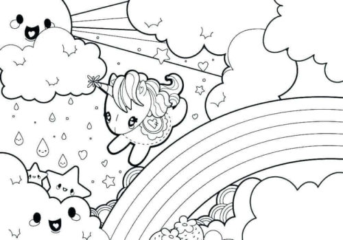 30 Free Cute Coloring Pages Printable
