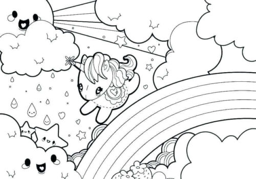 Super Cute Unicorn Coloring Pages To Print