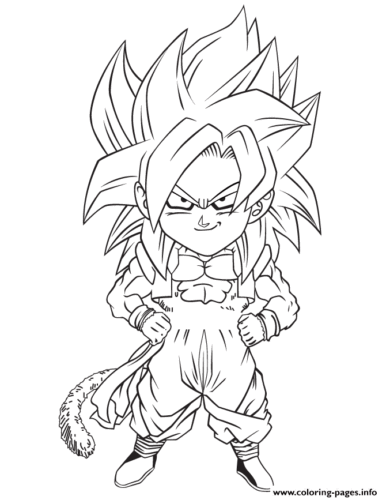 34 Free Dragon Ball Z Coloring Pages Printable