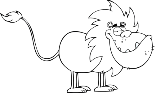 Funny Lion