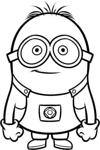 Minions Coloring Pages