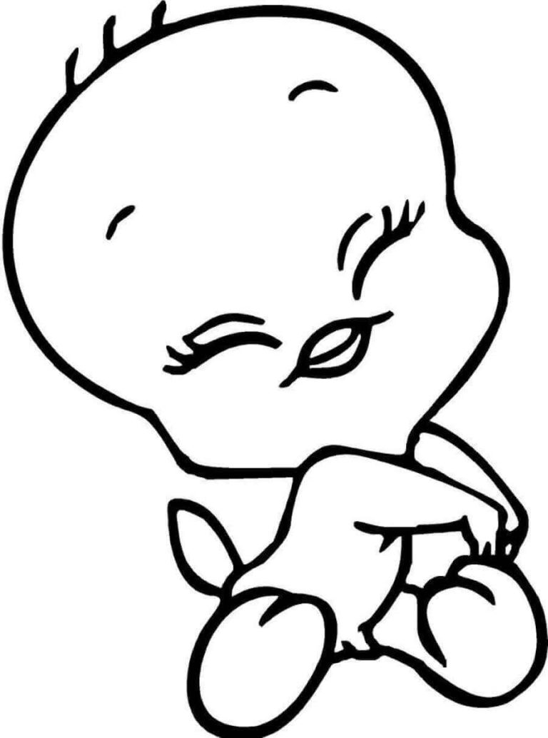 30 Free Cute Coloring Pages Printable